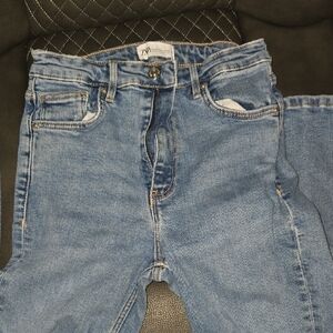 Zara Light Blue Denim Pants